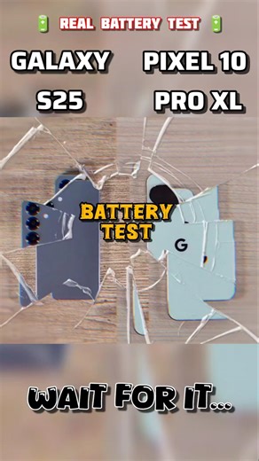 🔥😍 GALAXY S25 VS PIXEL 10 PRO XL REAL BATTERY 🔋 TEST!!