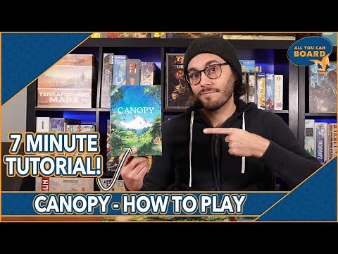 CANOPY | QUICK & DETAILED Tutorial | Learn to Play this Set Collection Card Game (in 7 MINS!)