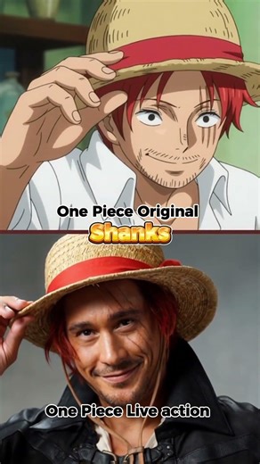 One Piece ⚓ Anime vs Live Action: The Ultimate Character Comparison!