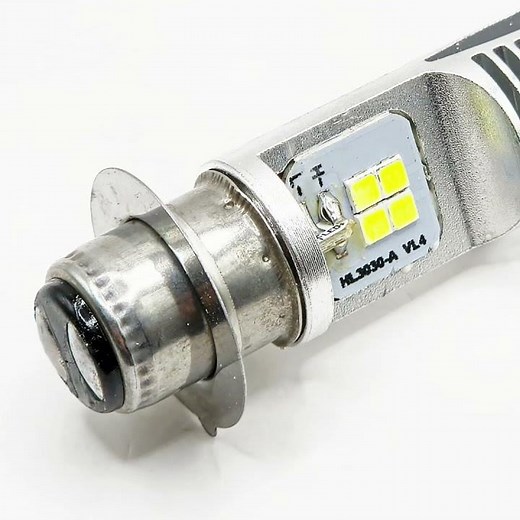 LED Headlight Bulb – Ultra Bright White Hi/Low Beam | Motorcycle & Scooter