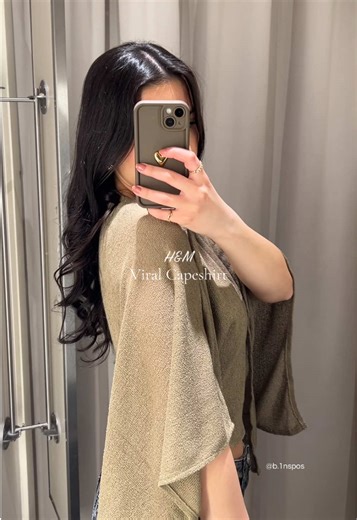 Stylische Capeshirt-Fashion von H&M entdecken 💚
