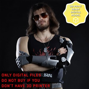 Johnny Silverhand Cosplay - STL Files for 3D Print - Etsy