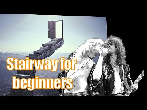 The EASY way to Play Stairway to Heaven on the Acoustic
