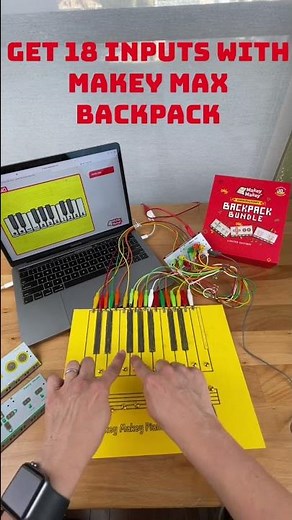 Full Scale Chromatic Makey Makey Piano