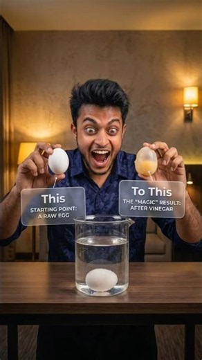 How Does an Egg Become Bouncy? | Science Experiment