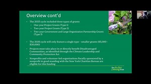 Information Session New York Pollinator Conservation Fund RFP | Eric Alexander