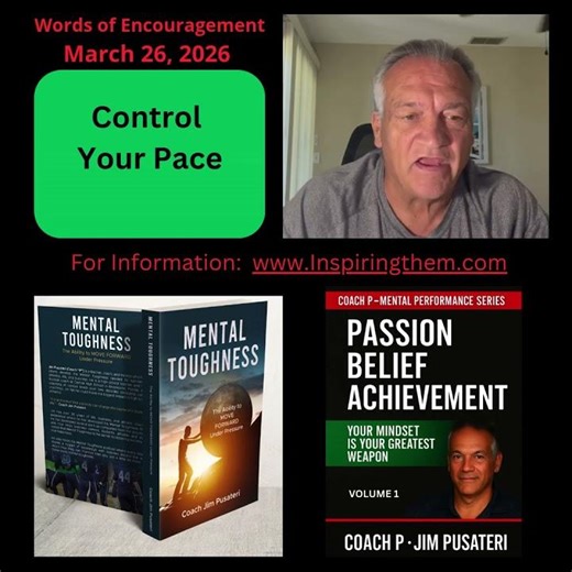 Control Your Pace: The Secret to Consistent Success