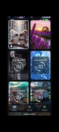 How to download 3D parallax video wallpapers