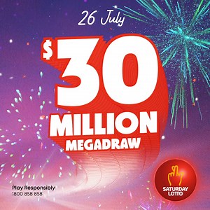 Get your ticket for the chance to win $30 million. Long Live Saturday! | Lotterywest
