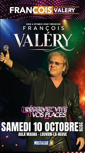Concert François Valéry - 2026