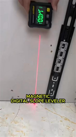 12K views · 52 reactions | Magnetic Precision Meets Laser-Guided Accuracy ⚡ Buy It Now ➡️ https://quickmechtools.com/products/magnetic-digital-slope-leveler #Leveler #Magnetic #Tools #QuickMechTools #Fyp | Quickmechtools | Facebook