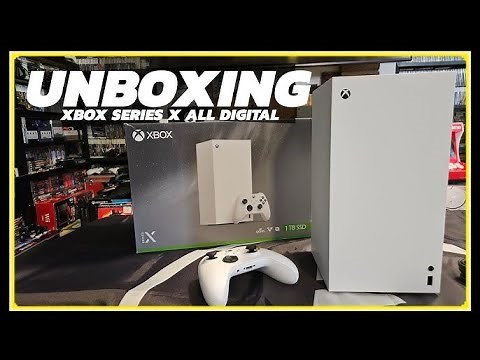 Xbox Series X DIGITAL Edition in Robot White | Unboxing