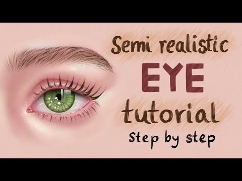 How to Draw a Semi-Realistic Eye (Step by Step)