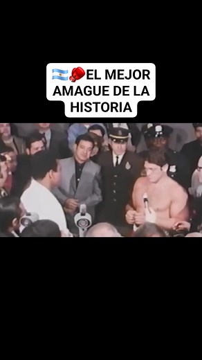 😅🇦🇷¡¡EL MEJOR AMAGUE DE LA HISTORIA!! El gran Mohamed Allí y Ringo Bonavena. Un careo que quedó en la historia #boxeo #Mohamed_Ali #ringo #boxeoprofesional #historia #leyenda #argentina | Sports Kings