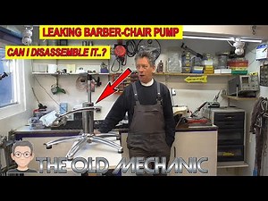 ✂️ 💇‍♀️ 💇‍♂️BARBER CHAIR Fixes: How to Disassemble a LEAKING PUMP... ✂️