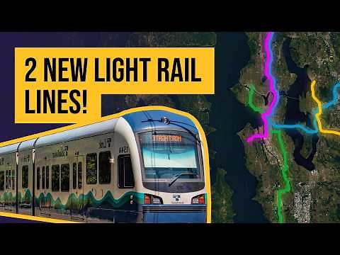Why Seattle’s light rail network is about to double in size!