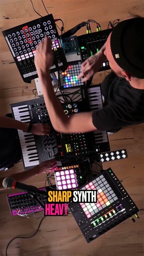 Sharp Synth, Heavy Groove | Live Improvised Jam | TOOMANYKNOBS