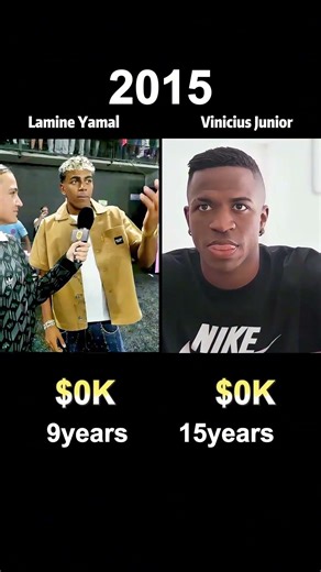 Lamine Yamal vs Vinicius Junior: The Prodigy vs The Rising Star – Who’s Truly Rich?#usa #funny