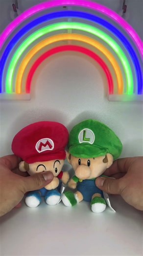 Super Mario bebé y Luigi bebé 🍄💚❤️ #supermario #supermariobros #luigimario #luigi