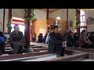 Easter at the village church in Niuren, Yunnan Province, China