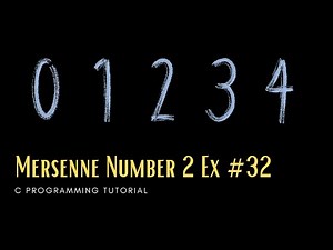 C Numbers 32: Generate mersenne primes within a range of numbers [C Programming]