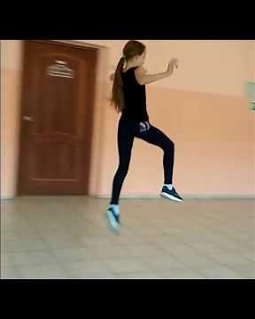 baile increible de niña