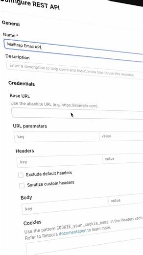 You can send emails from Retool with no code! - Email FunFacts by Mailtrap