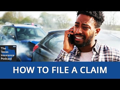 How to file an insurance claim