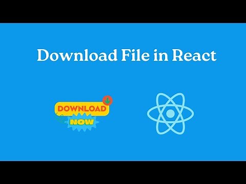 Download file in React JS | Download a File or Image using React