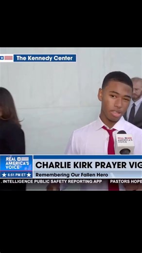 This young black kid said he looked up to Charlie Kirk. Charlie didn’t hate black people. Let’s keep passing good stories like this around . Kirk deserves to be honored and respected | Terrence K Williams