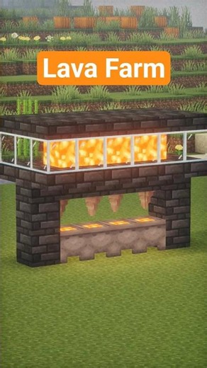SIMPLE LAVA FARM TUTORIAL In Minecraft Bedrock/Java Edition