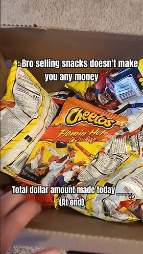 Pov the haters keep hating #money #candy #business #sidehustle #motivation #sellingsnacks #snacks