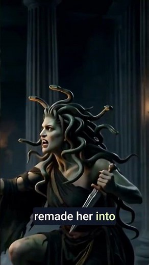Athena Didn't Punish Her — She Remade Her #GreekMythology #Medusa #Athena
