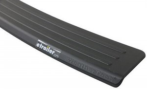 WeatherTech BumperTopper Bumper Guard - Rear - Custom Fit WeatherTech Vehicle Trim WT99BD