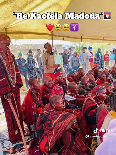Traditional Sotho Fashion in Botshabelo🤭❤️🌄