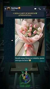 The dead send flowers! 😳