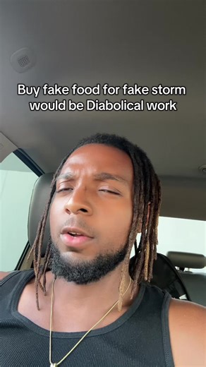 Fake Food for a Fake Storm: What's the Truth?
