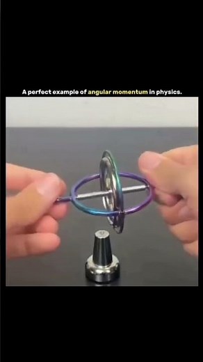 A perfect example of angular momentum in physics