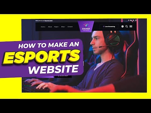 How To Make An Esports Website