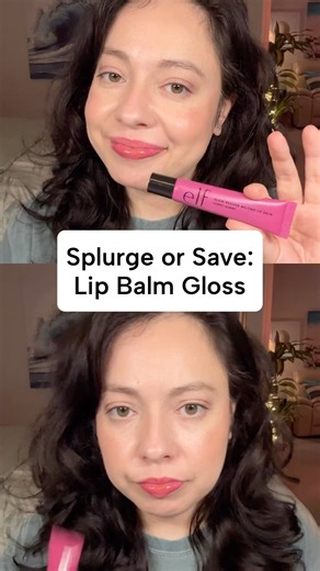Splurge or Save: Rhode Lip Tint vs elf Glow Reviver Melting Lip Balm