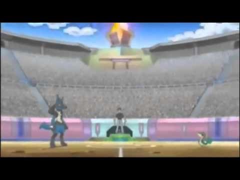 Riolu vs Snivy e Pikachu