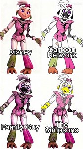 Shattered Glamrock Chica in AI