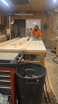 Building Custom Tool Trailer Shelving 🔥 Cutting All the Plywood & 2x4s