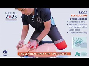 Paso a paso reanimación cardiopulmonar (RCP) - Adultos| Grupo FASST