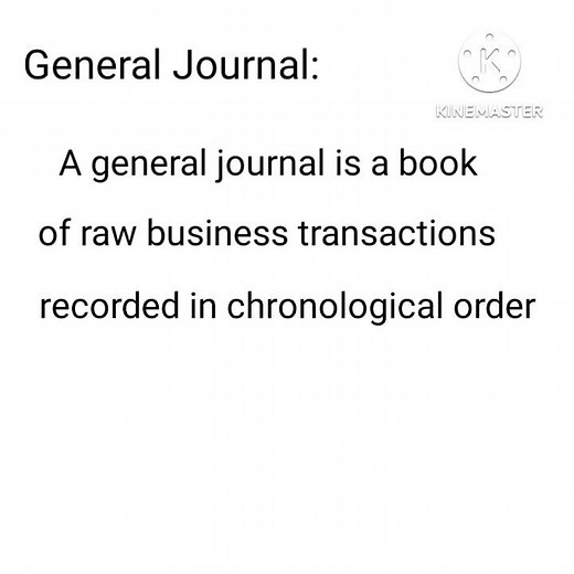 Definition of General Journal (What is General Journal in Accounting)? #accounting