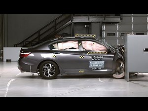 2017 Honda Accord passenger-side small overlap IIHS crash test