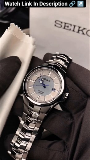 Seiko Coutura Solar Grey Dial Luxury Men's Watch #luxurywatchesformen #elegantwatches #seiko
