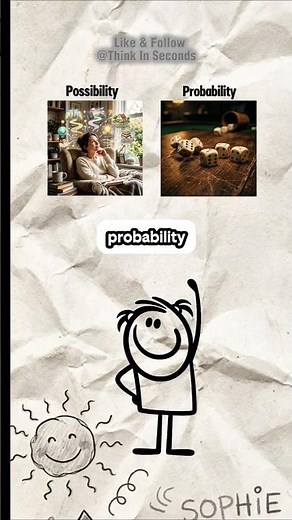 Everything is POSSIBLE, but is it PROBABLE? 🤔