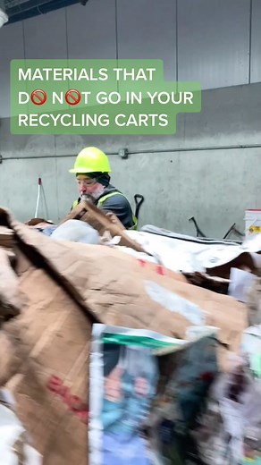 Our sorters in the Pre-Sort Room are crucial when it comes to removing unacceptable materials ♻️ #OutagamieCounty #trashtok #foryou #cheese #recycle