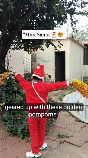 Cute Santa Dance 🎅❤️ | Christmas Shorts